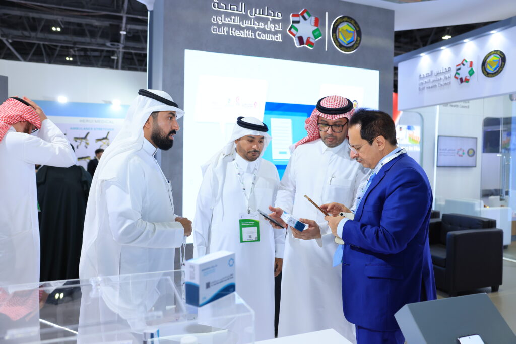 The Gulf Health Council participates in the Arab Health Exhibition and